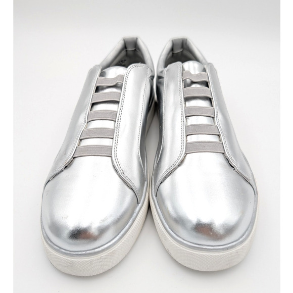 Reaction Kenneth Cole Bonnie Metallic Slip-On Sneaker Women’s Size US8 EU39 - Picture 2 of 9